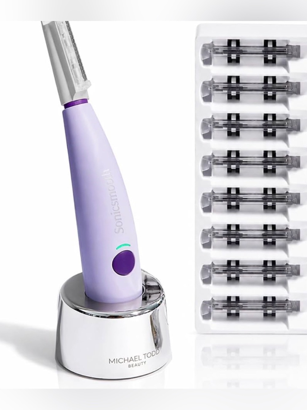 NWT - Michael Todd Beauty Lavender Facial Hair Trimmer